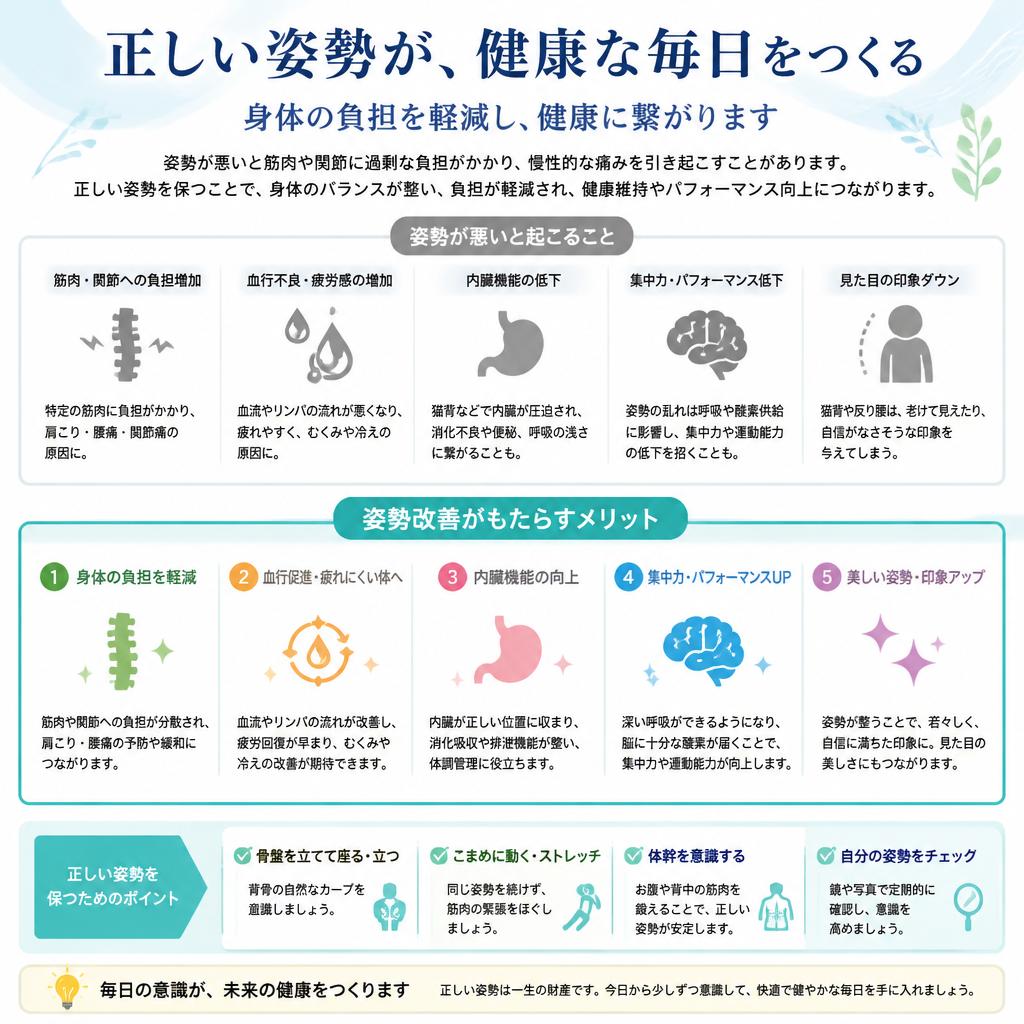 姿勢の重要性とは？