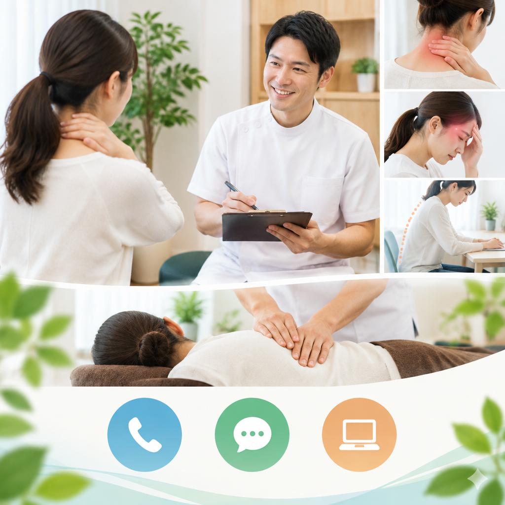 頭痛や慢性痛を一人で抱えず、まずは気軽にご相談ください
