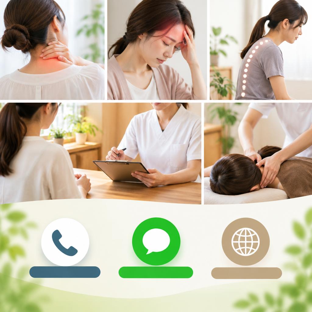 頭痛や慢性痛を一人で抱えず、まずは気軽にご相談ください