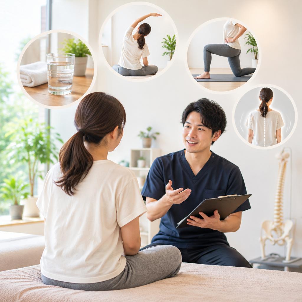 施術だけで終わらない。日常につなげるリハビリとセルフケア